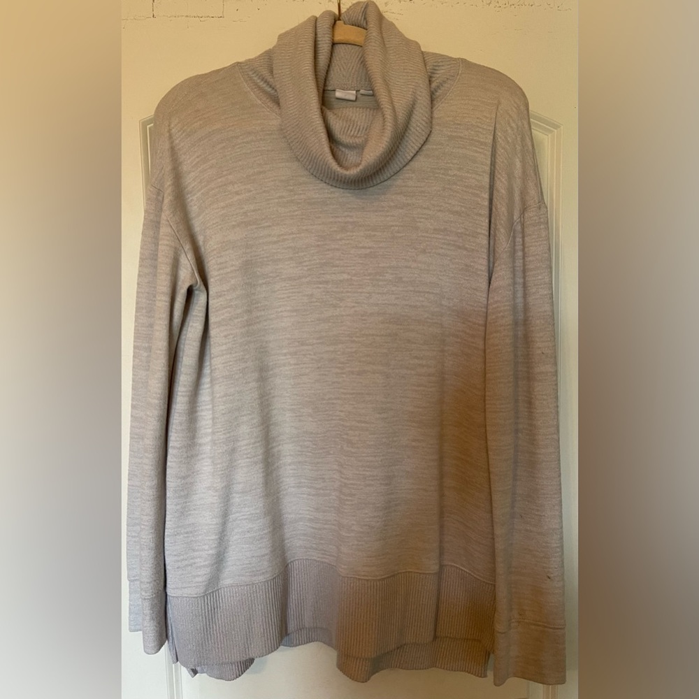 GAP Light Gray Cowl Neck Sweater